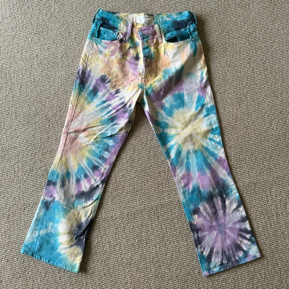 Mother Denim - Tie Dye Capri Size 30